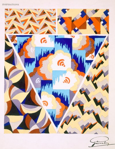 Interior design pattern (plate 2 from 
